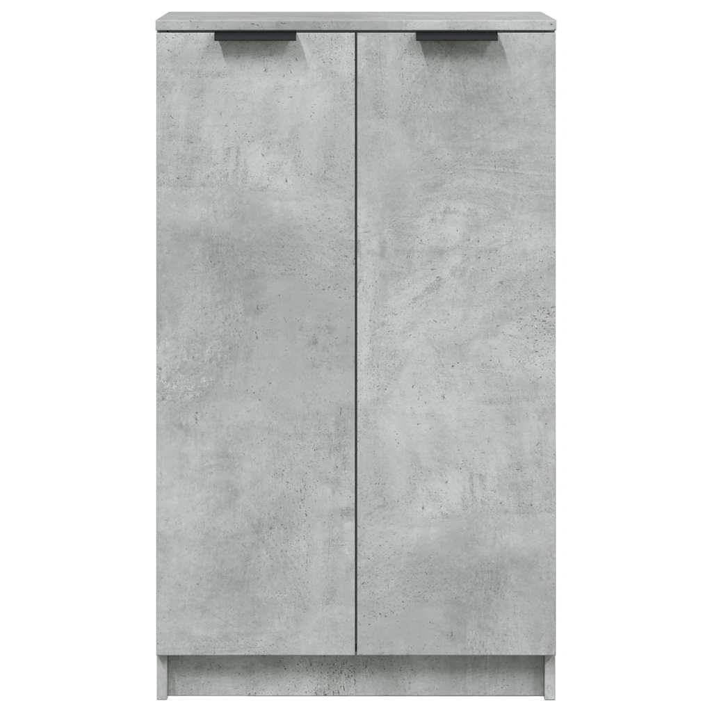 Apavu skapis, betona pelēks, 59x35x100,5cm, apstrādāta koksne