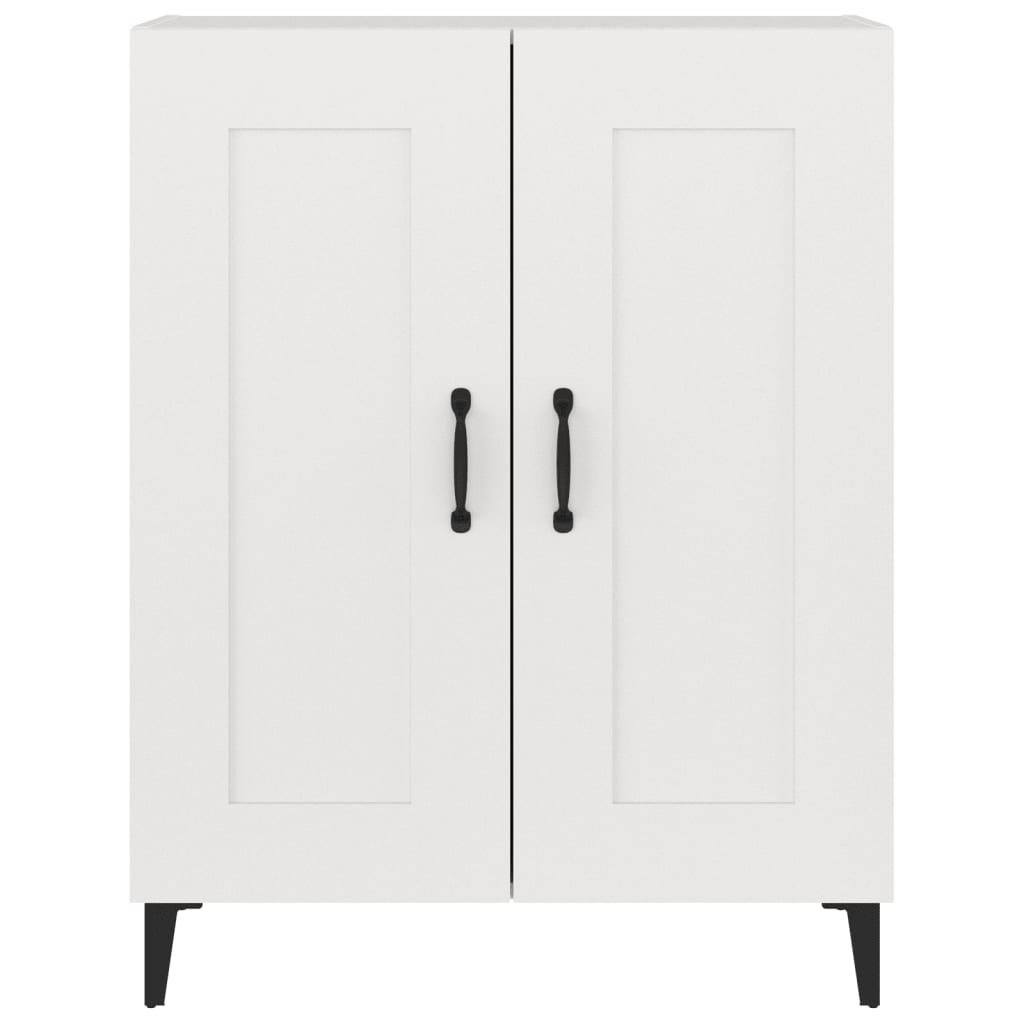Sideboard, white, 69.5x34x90cm, engineered wood