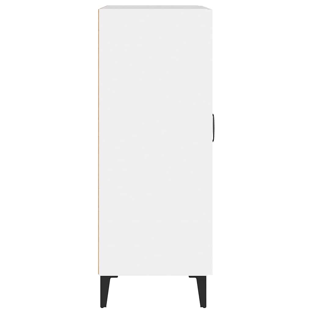 Sideboard, white, 69.5x34x90cm, engineered wood