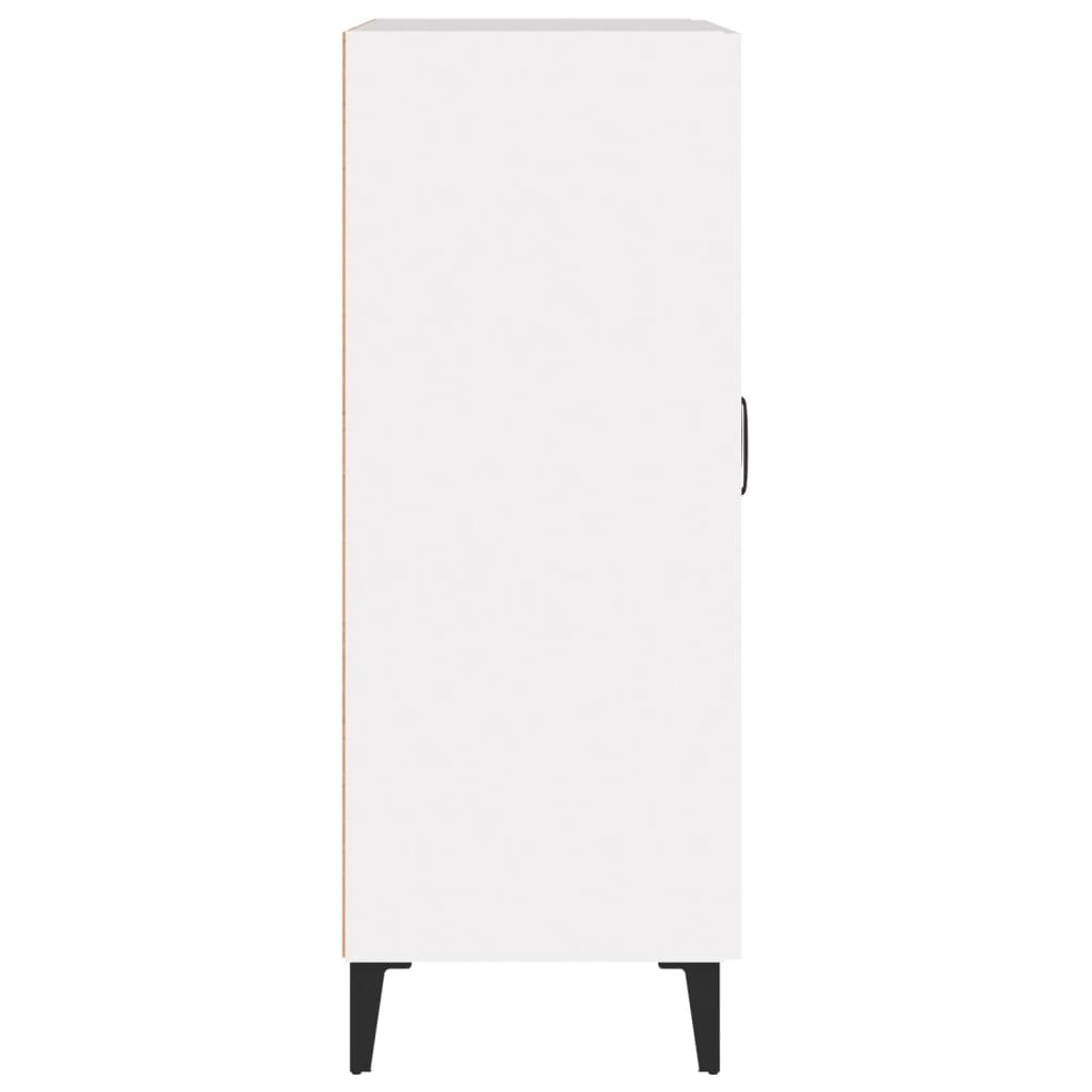 Sideboard, white, 69.5x34x90cm, engineered wood