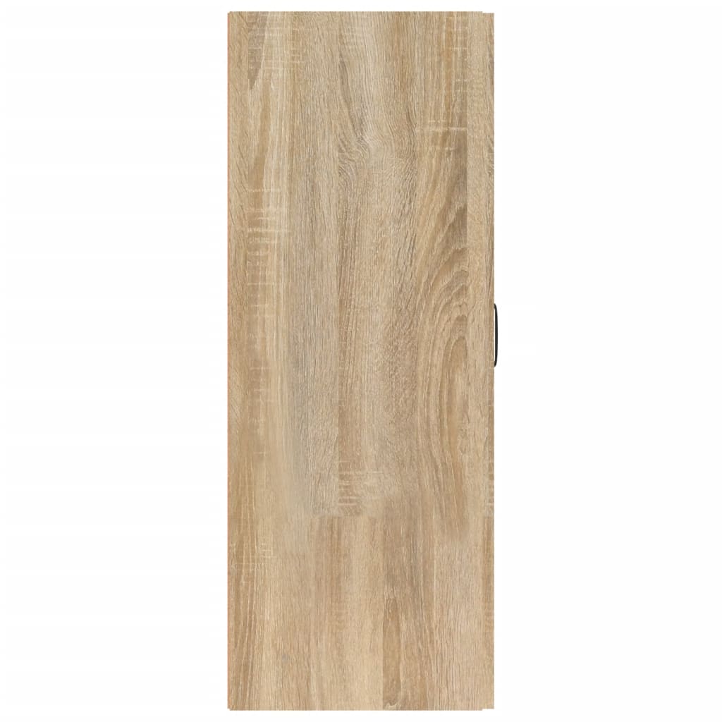 Wall cabinet, oak, 69.5x34x90cm, treated wood