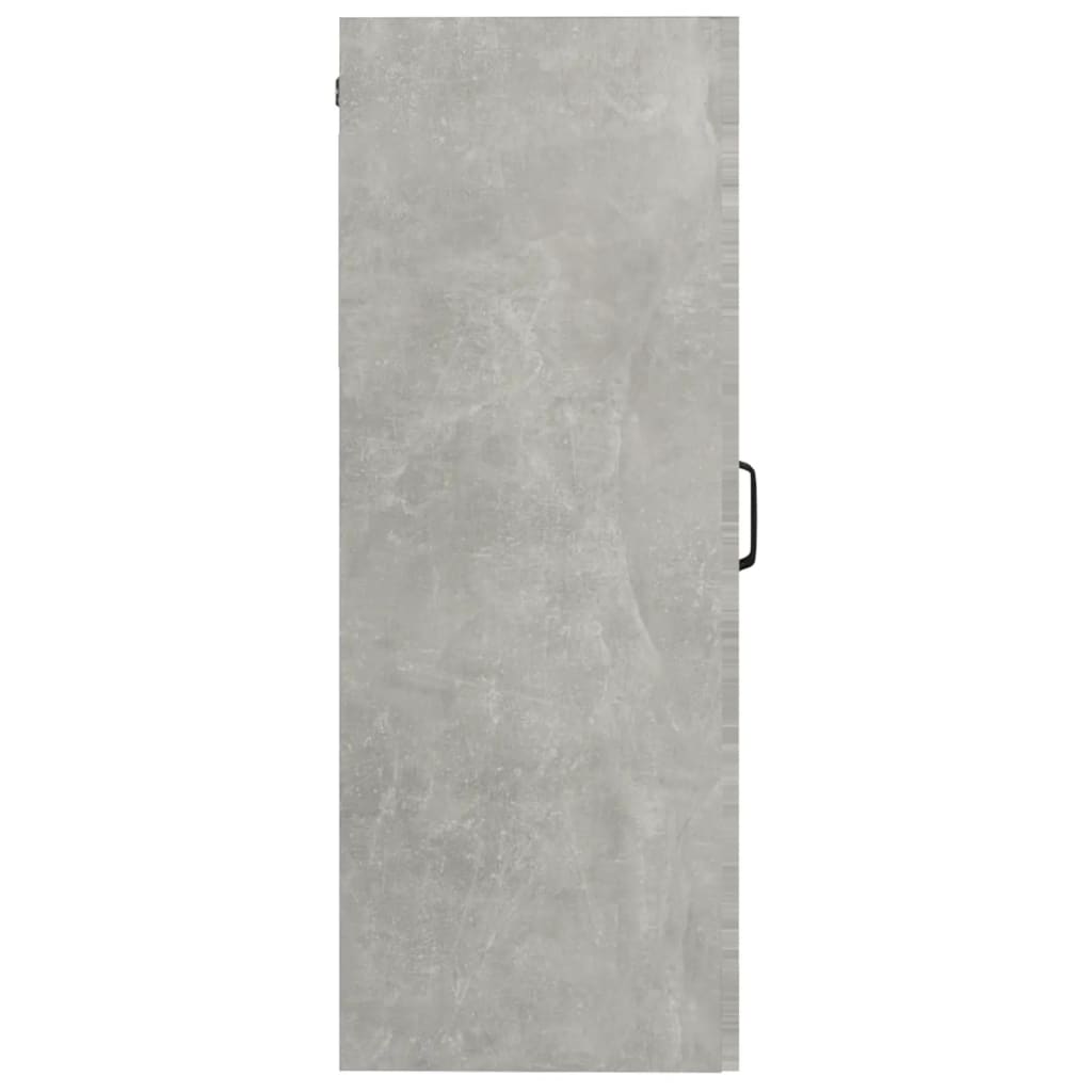Wall-mounted cabinet, concrete grey, 69.5x34x90cm