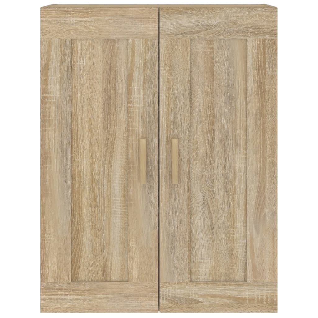 Wall cabinet, oak, 69.5x32.5x90cm, treated wood