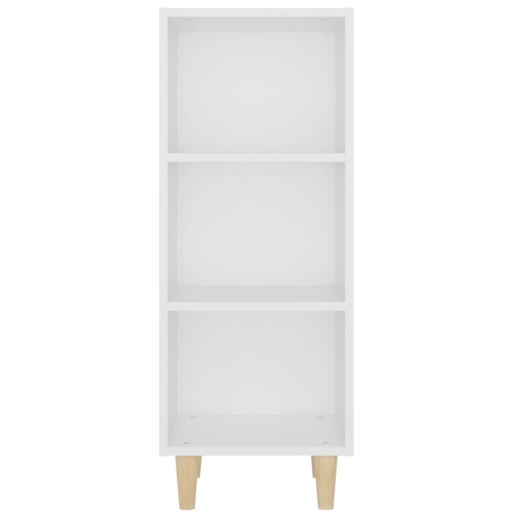 Sideboard, white, 34.5x32.5x90cm, engineered wood