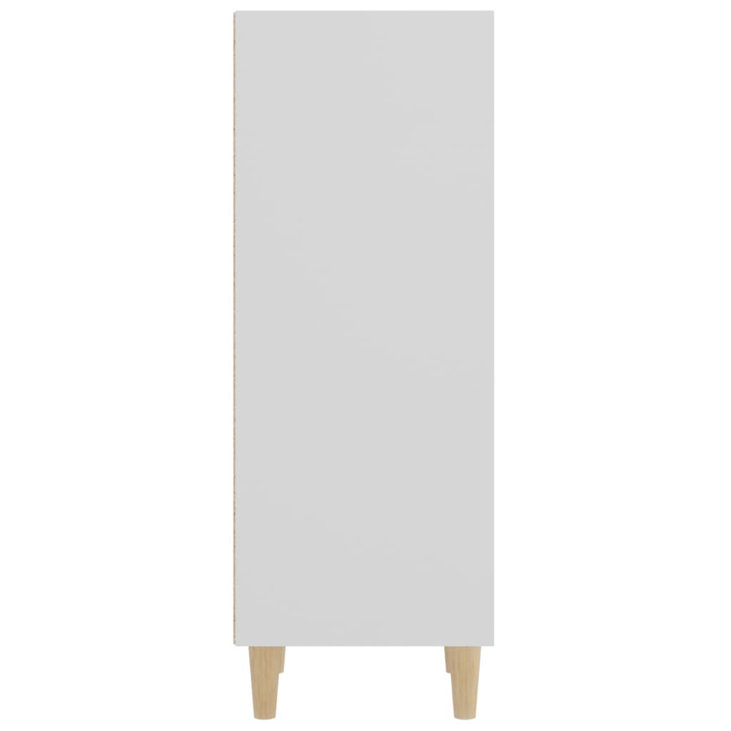 Sideboard, white, 34.5x32.5x90cm, engineered wood