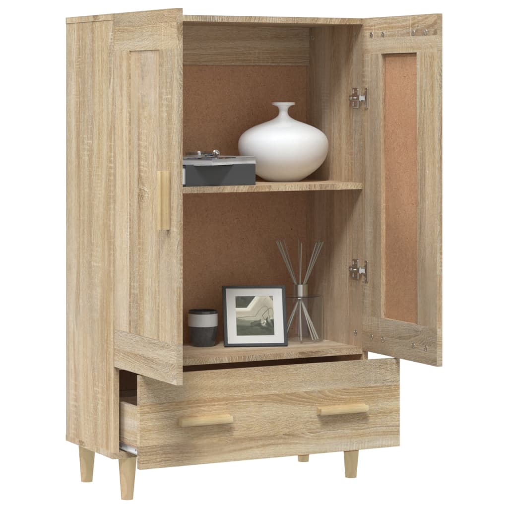 Chest of drawers, Sonoma oak, 70x31x115cm, engineered wood