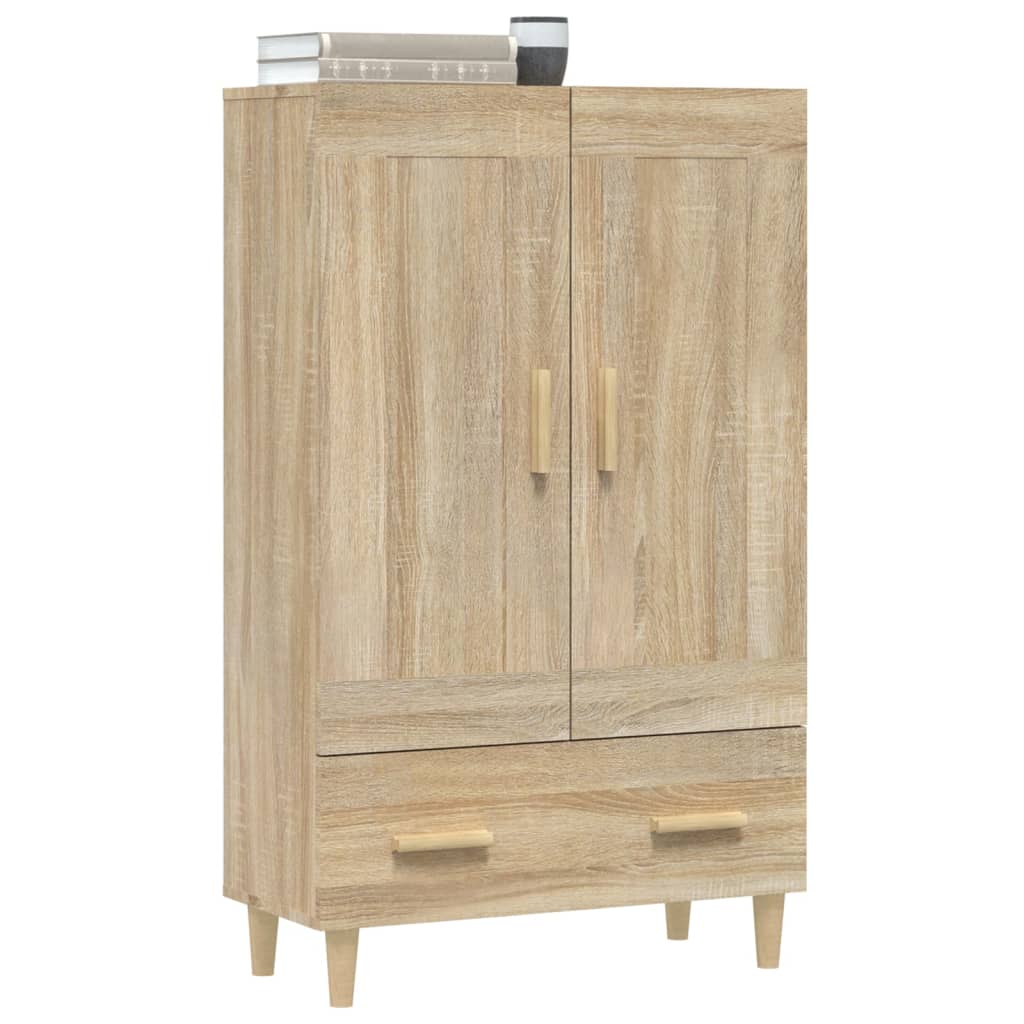 Chest of drawers, Sonoma oak, 70x31x115cm, engineered wood