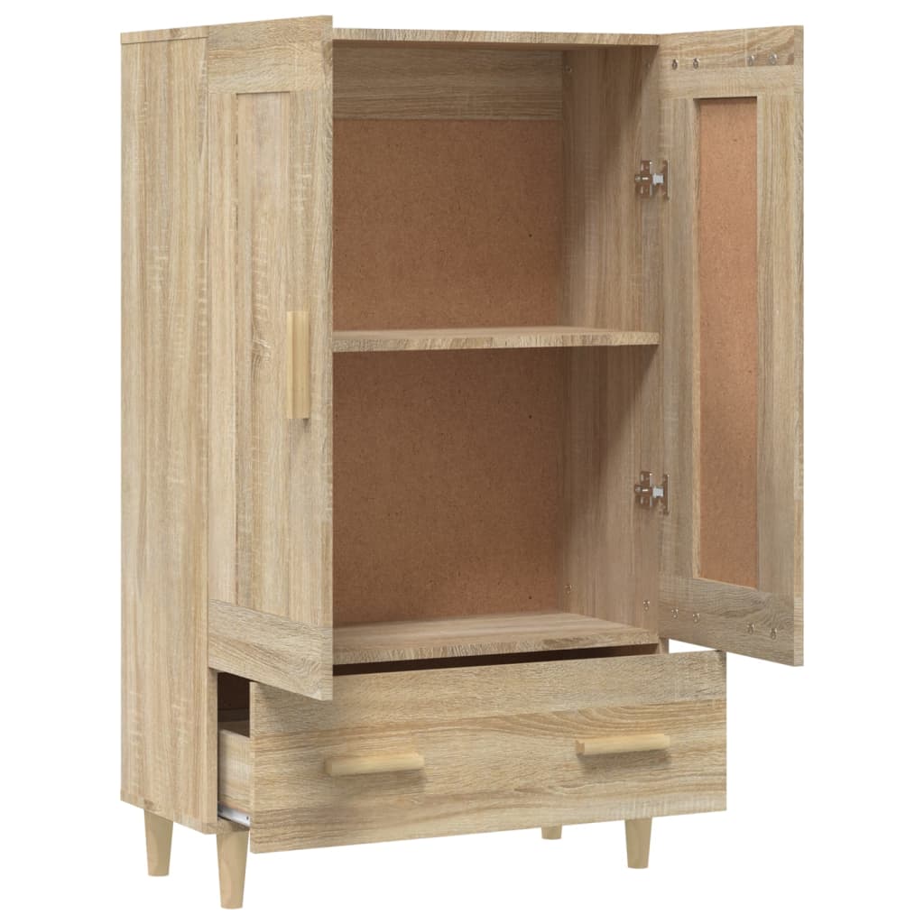 Chest of drawers, Sonoma oak, 70x31x115cm, engineered wood