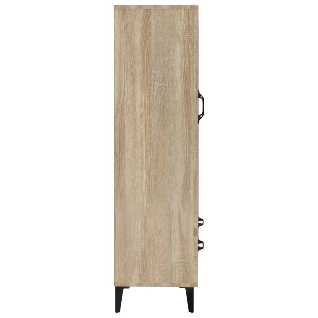 Kumode, sonomas ozolkoka krāsa, 70x31x115cm, apstrādāta koksne