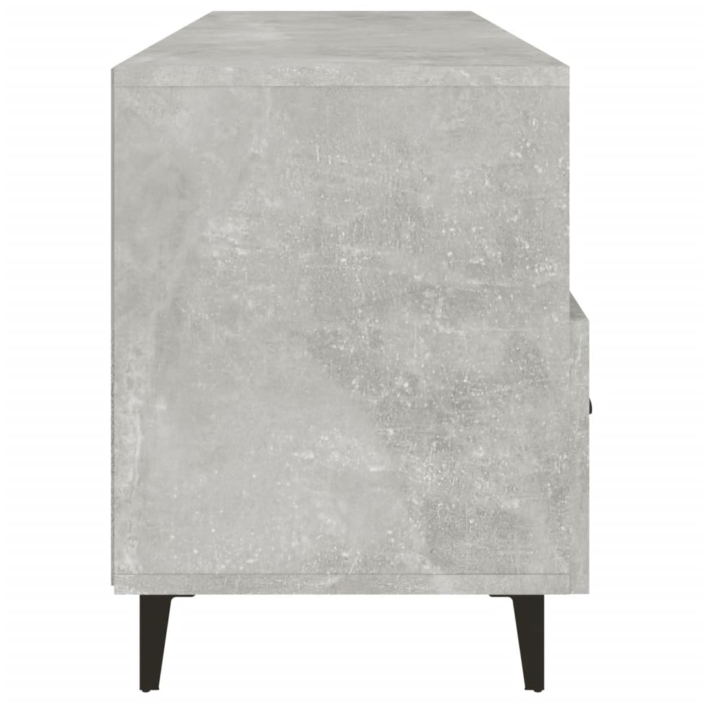 Televizoriaus spintelė, betono pilka, 102x35x50cm, mediena