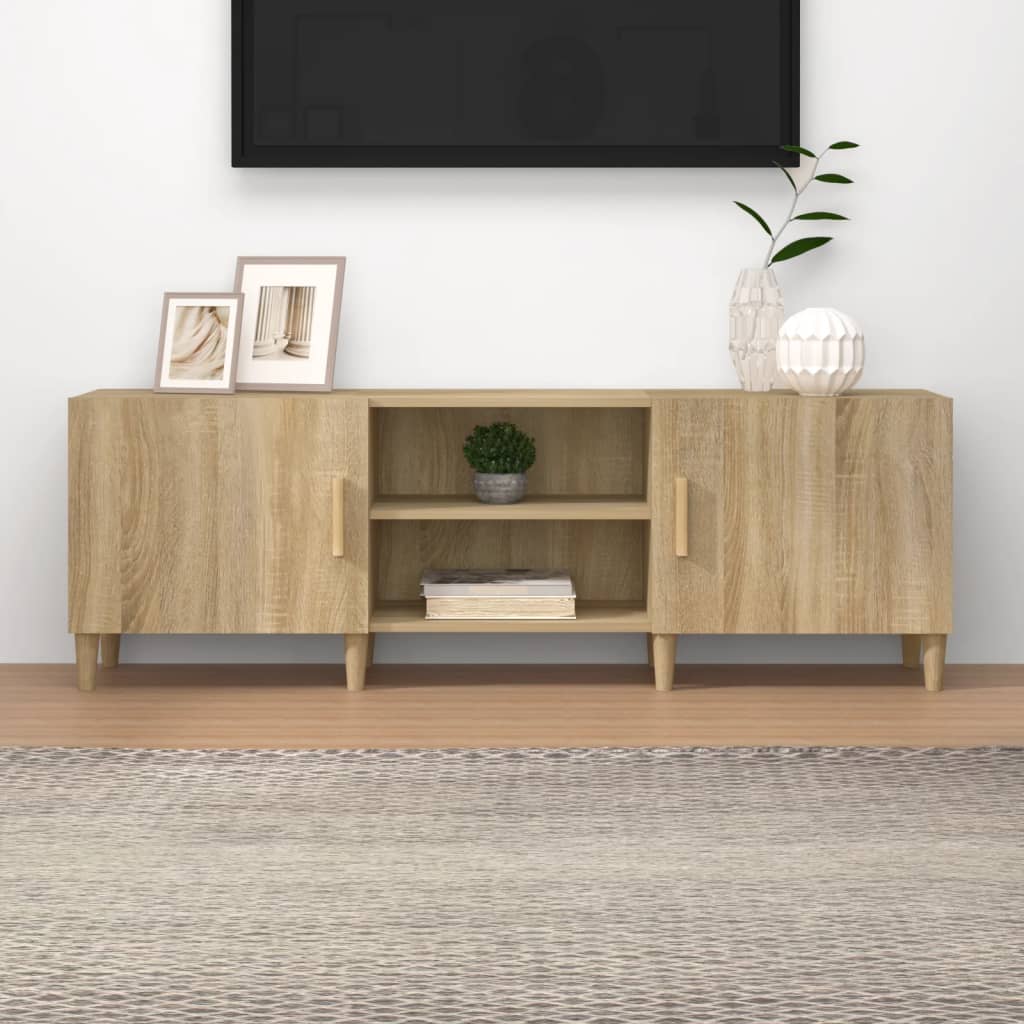 TV skapītis, ozols, 150x30x50cm, apstrādāta koksne