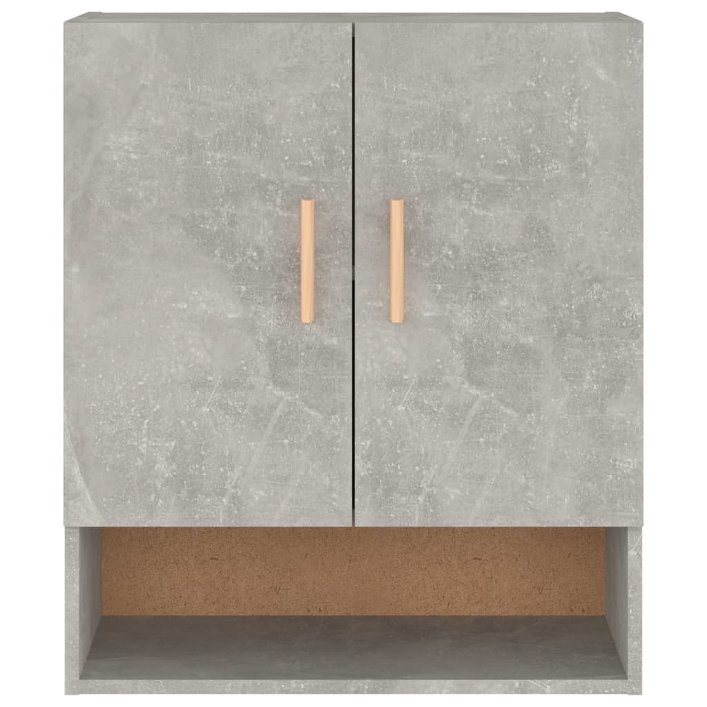 Wall cabinet, concrete grey, 60x31x70cm, engineered wood