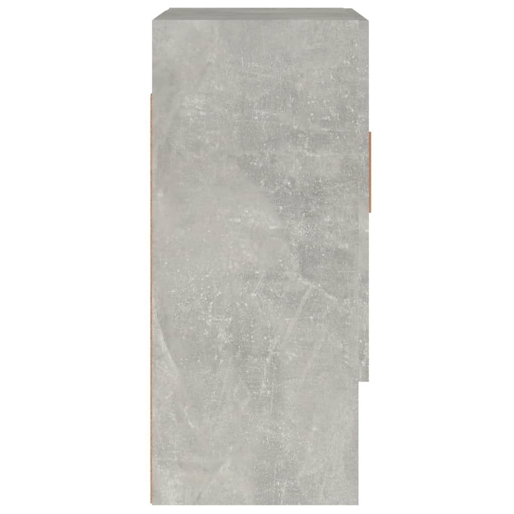 Wall cabinet, concrete grey, 60x31x70cm, engineered wood