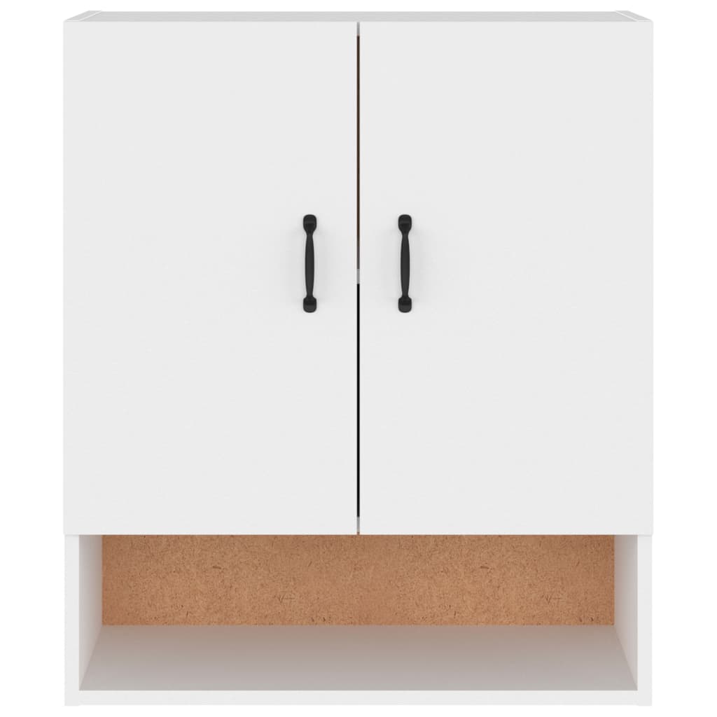 Wall cabinet, white, 60x31x70cm, engineered wood