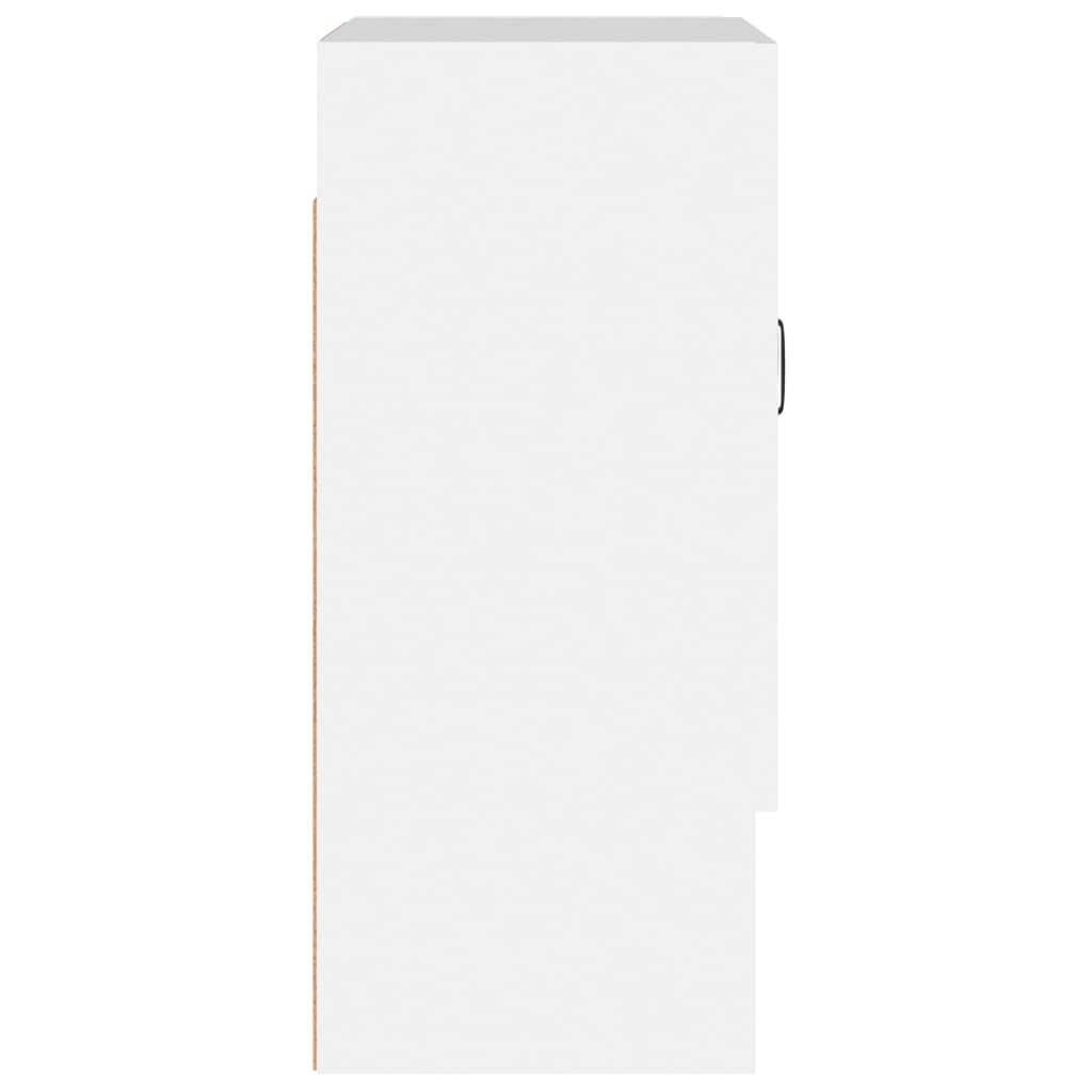 Wall cabinet, white, 60x31x70cm, engineered wood