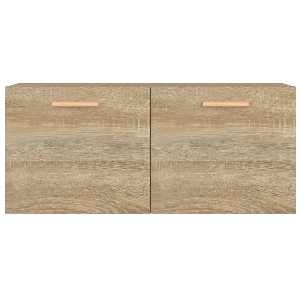 Wall cabinet, oak, 80x35x36.5cm, treated wood