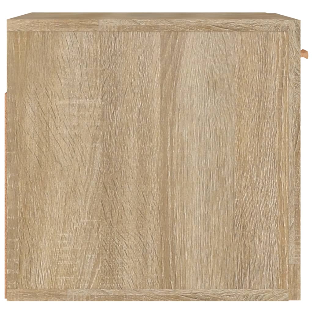 Wall cabinet, oak, 80x35x36.5cm, treated wood