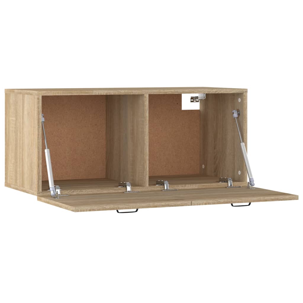 Wall cabinet, Sonoma oak, 80x36.5x35cm, engineered wood
