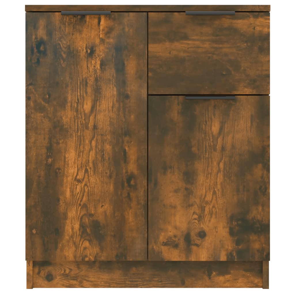 Sideboard, smoky oak, 60x30x70cm, engineered wood