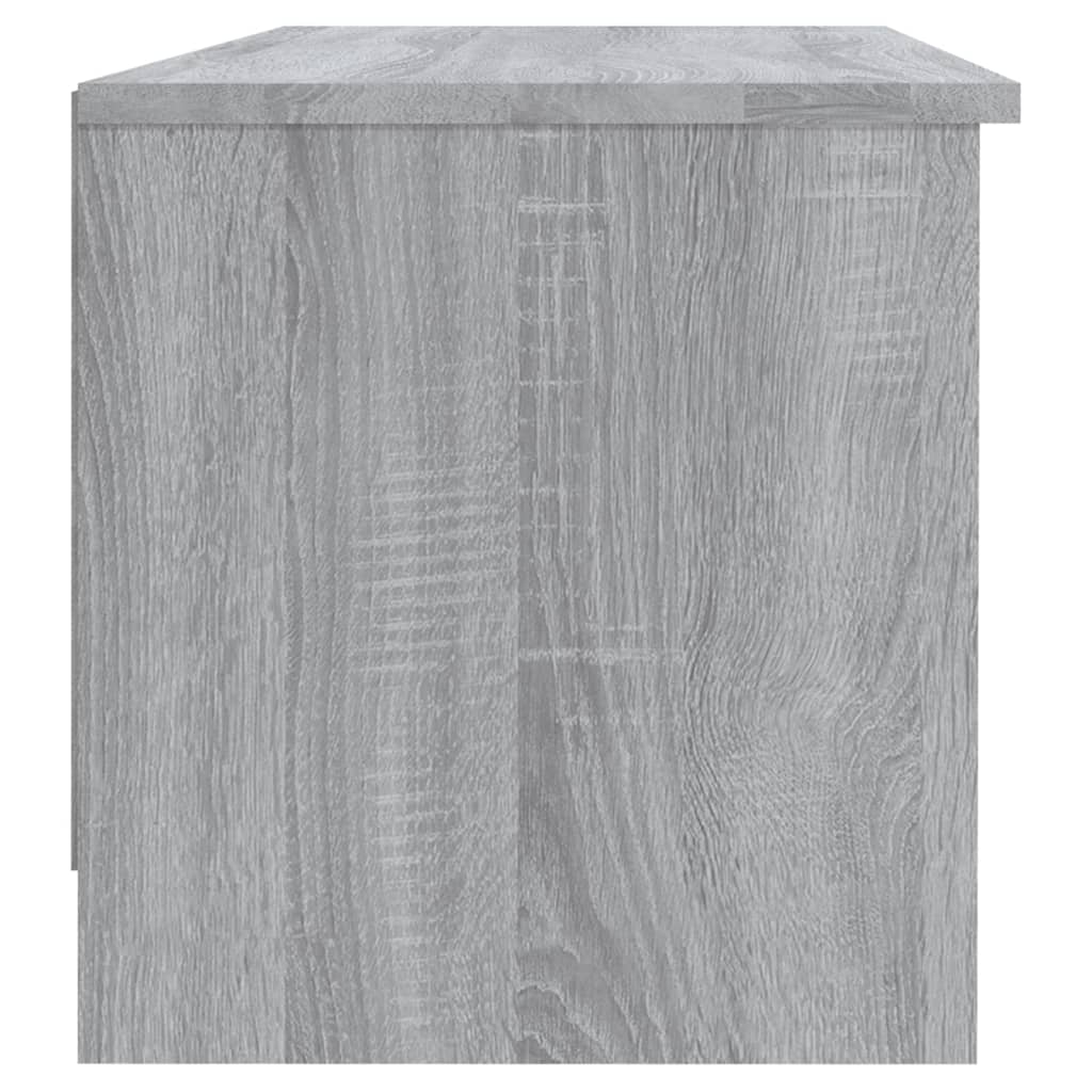 TV skapītis, pelēks, 102x35,5x36,5cm, koks
