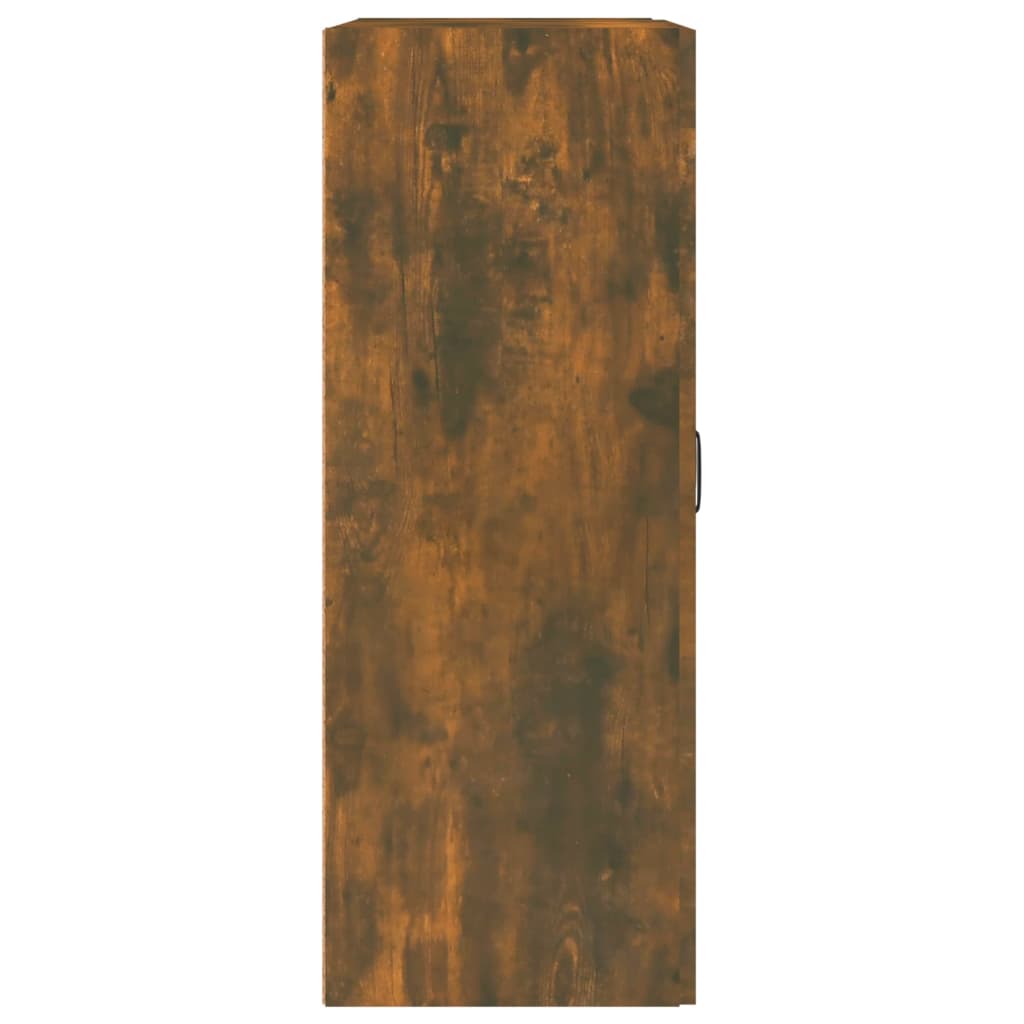 Piekaramais sienas skapītis, dūmu ozols, 69,5x32,5x90cm