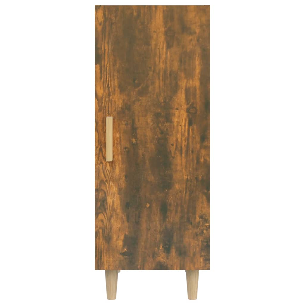 Side cabinet, smoky oak, 34.5x34x90cm, engineered wood