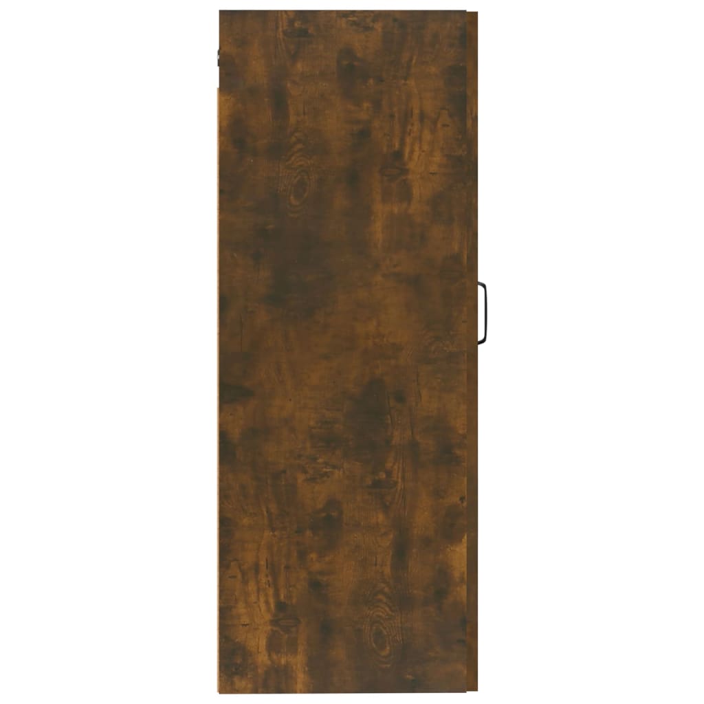 Piekaramais skapītis, dūmu ozols, 35x34x90 cm, koks