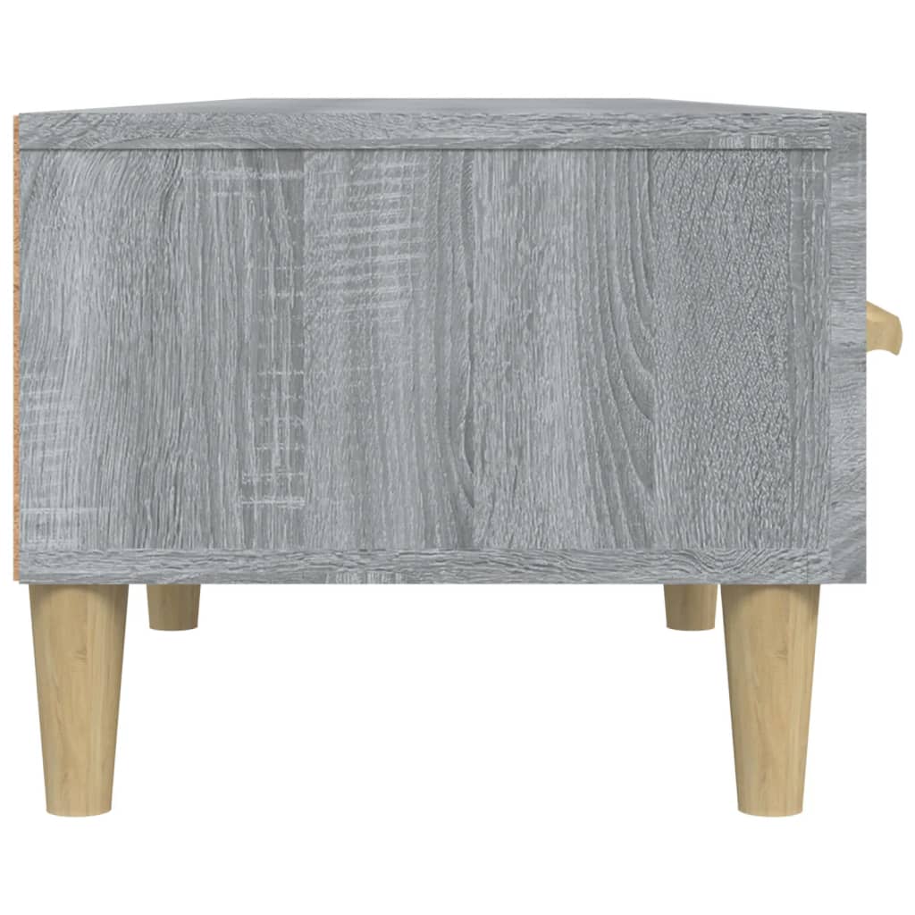 Televizoriaus spintelė, pilka ąžuolo, 150x34,5x30cm, mediena
