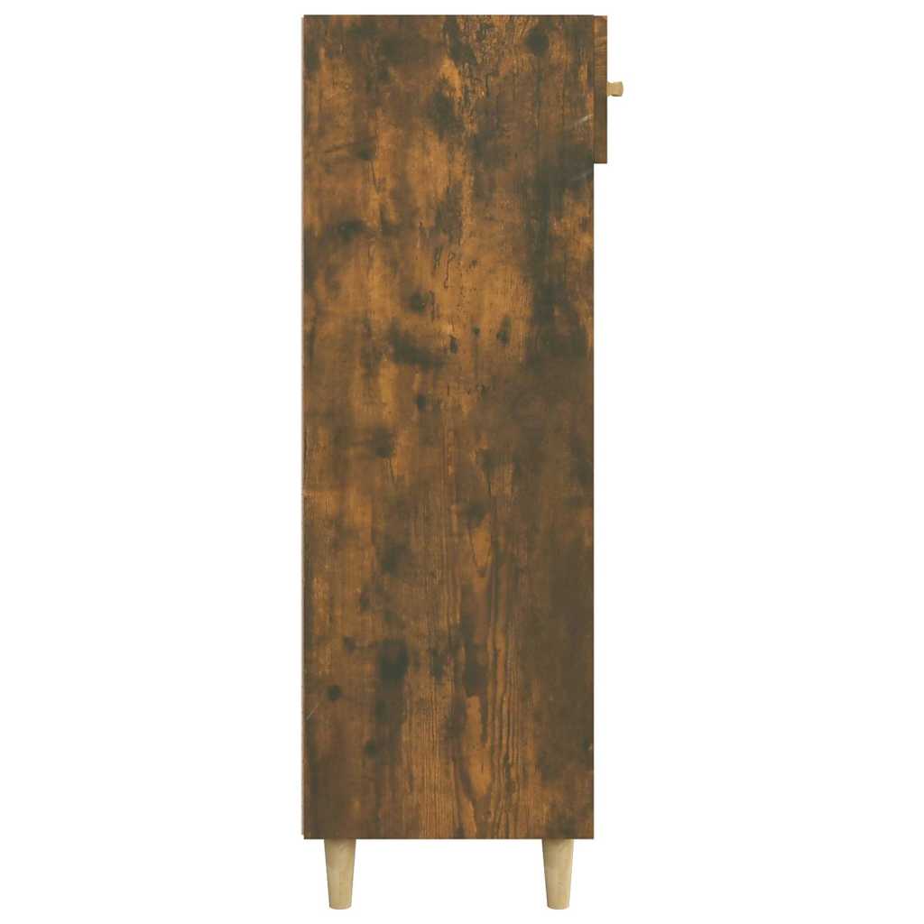 Kurpju skapis, dūmu ozols, 60x35x105cm, apstrādāta koksne