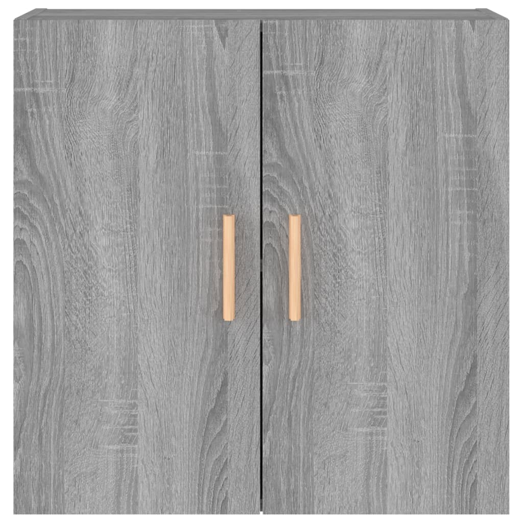 Wall cabinet, gray oak, 60x30x60cm, engineered wood