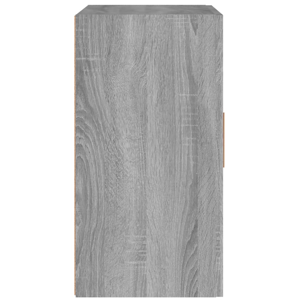 Wall cabinet, gray oak, 60x30x60cm, engineered wood