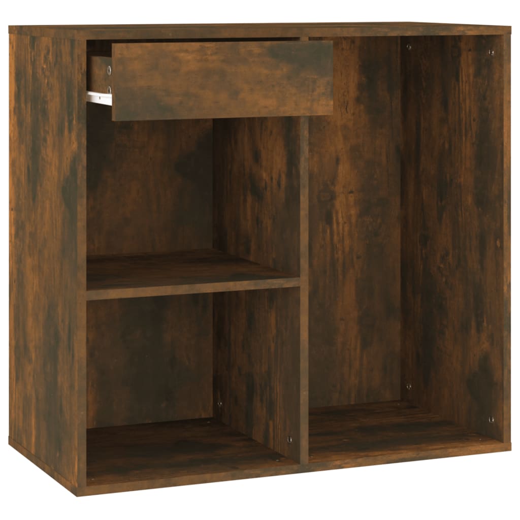Cosmetic cabinet, smoky oak, 80x40x75cm, wood