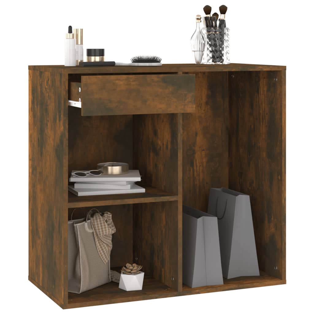 Cosmetic cabinet, smoky oak, 80x40x75cm, wood