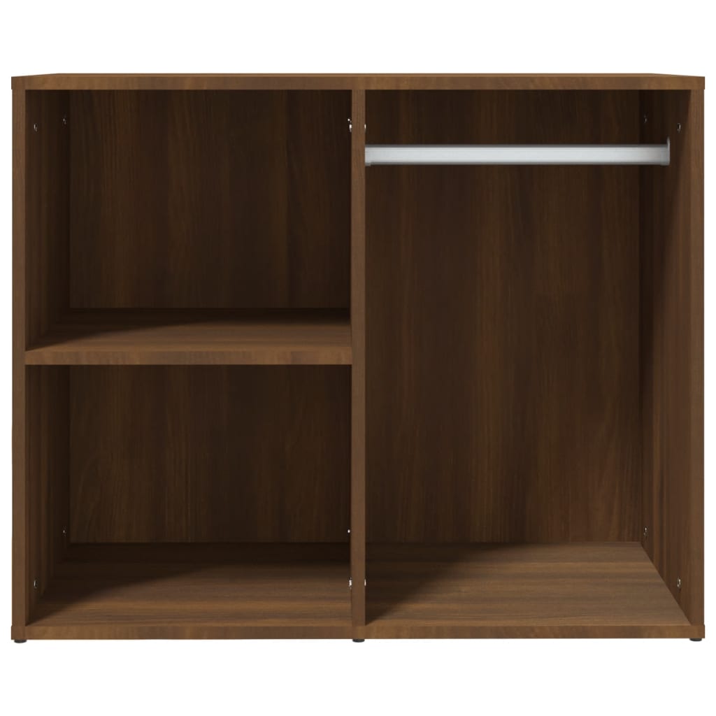 Cosmetic cabinet, brown oak, 80x40x65cm, engineered wood