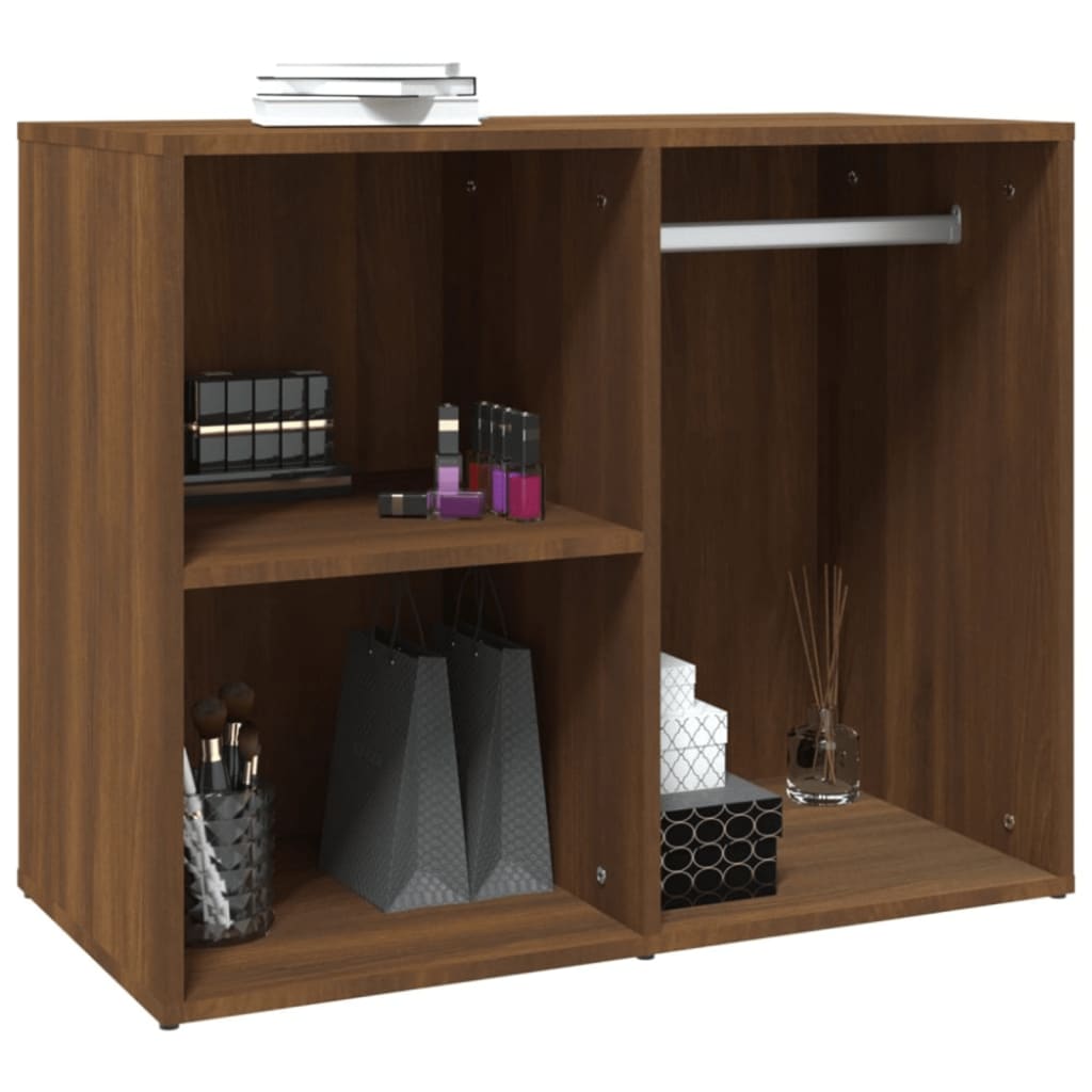 Cosmetic cabinet, brown oak, 80x40x65cm, engineered wood