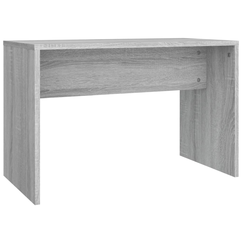 Dressing table set, grey oak, 74.5x40x141cm