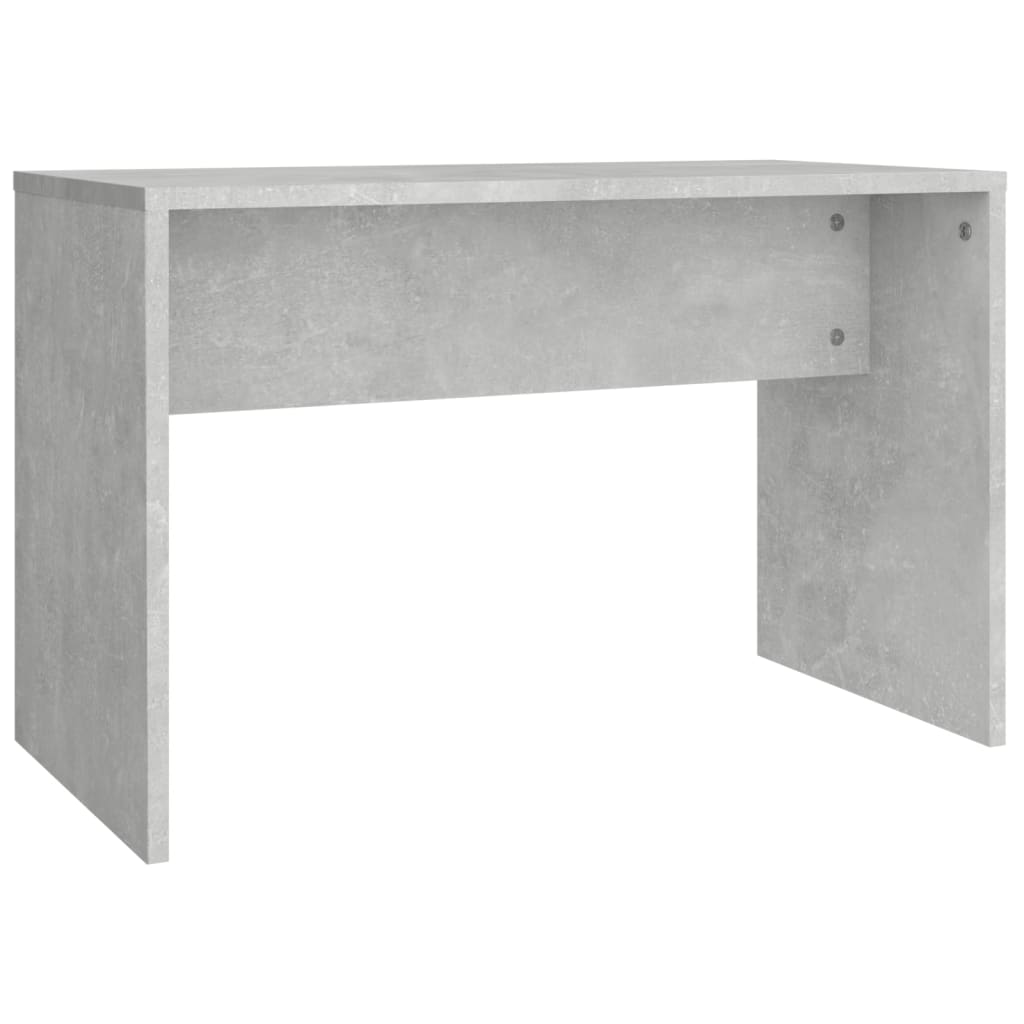 Dressing table set, concrete grey, 86.5x35x136cm