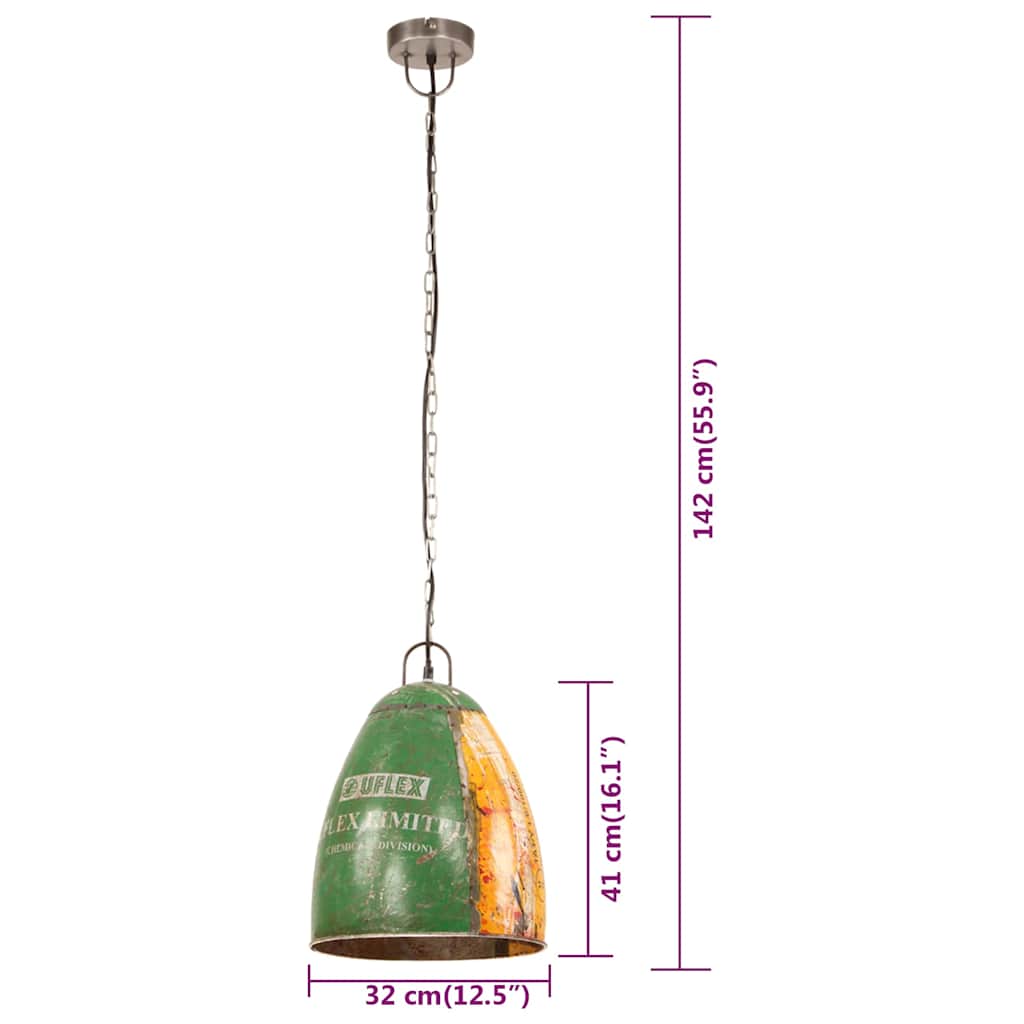Pakabinamas šviestuvas, įvairių spalvų, 25W, 32cm, E27