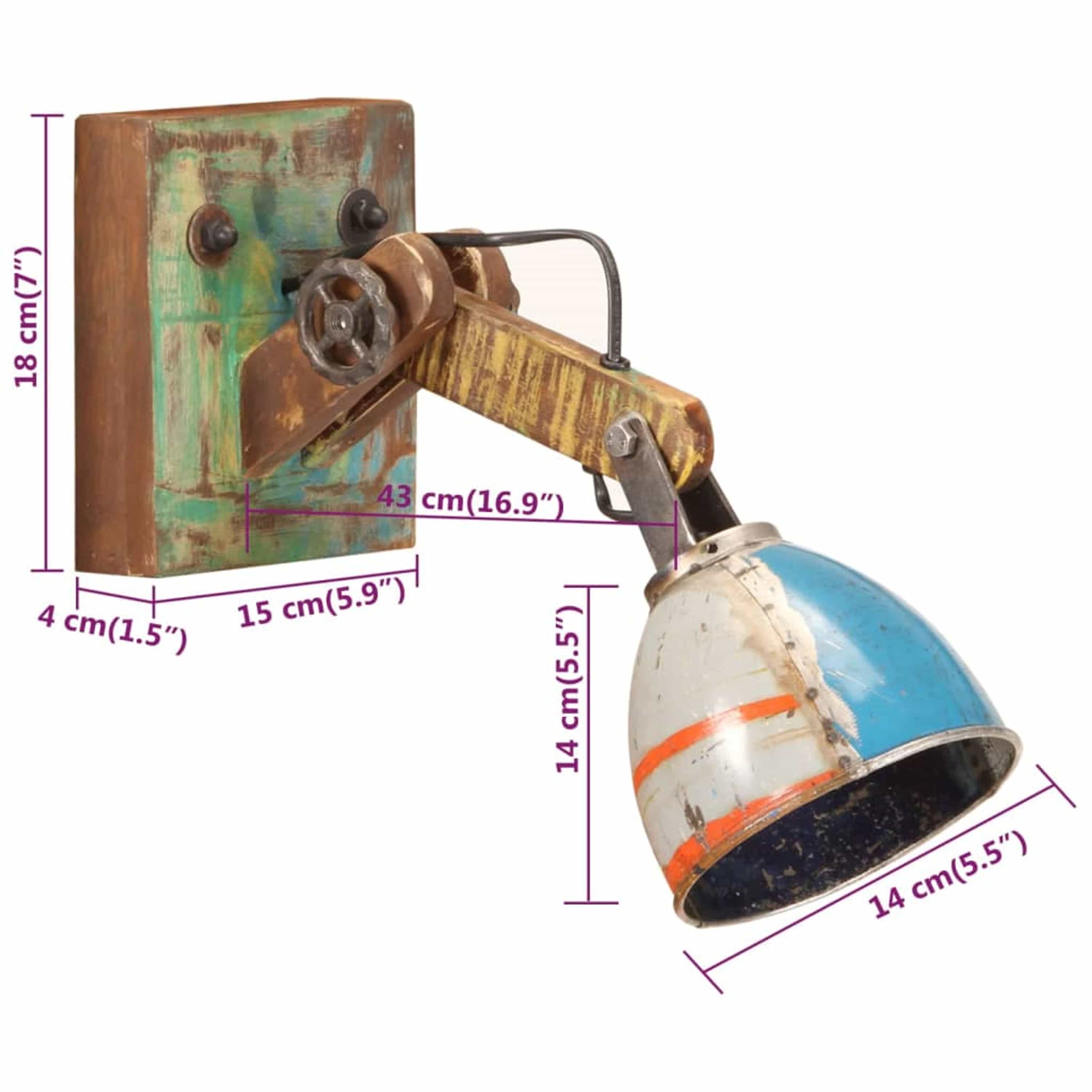 Sieninis šviestuvas, įvairių spalvų, E27, apskritas, pramoninis