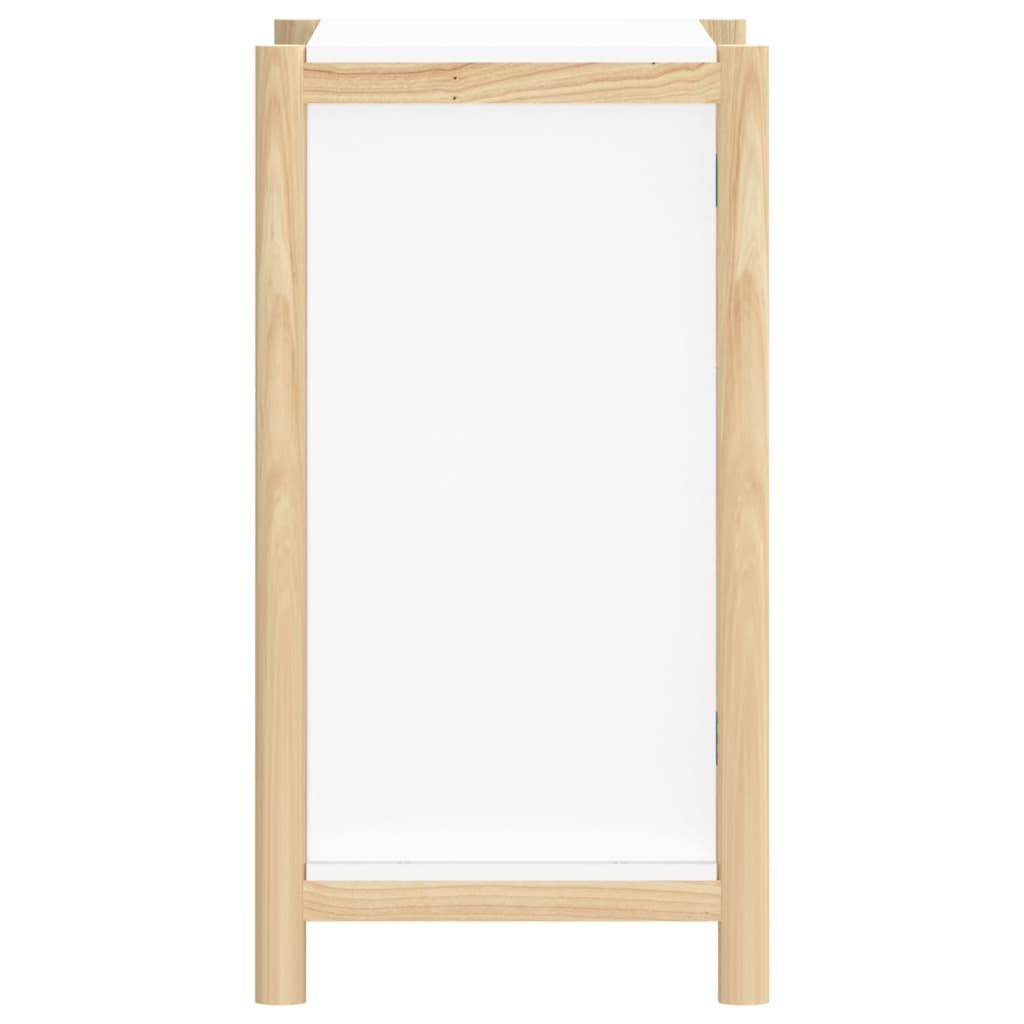 Šoninė spintelė, baltos spalvos, 62x38x70cm, apdirbta mediena