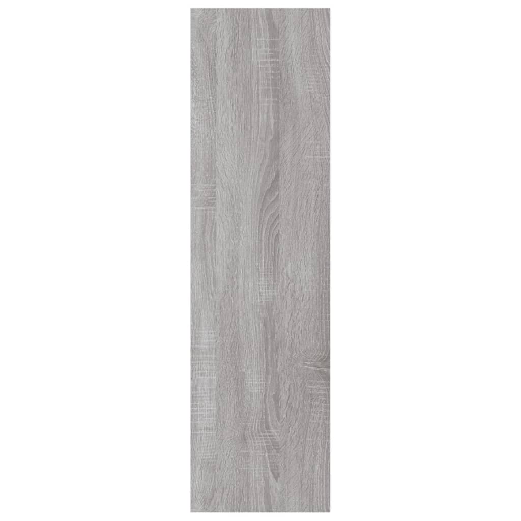 TV cabinet set, 3-piece, grey oak, wood