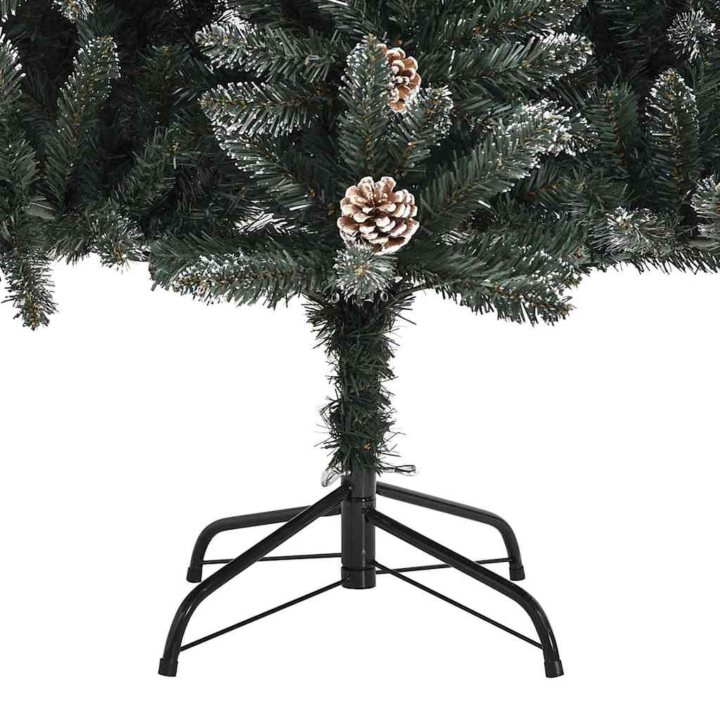 Dirbtinė Kalėdų eglutė su stovu, žalios spalvos, 120cm, PVC