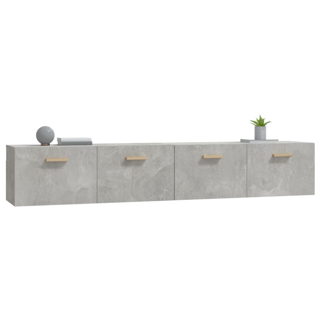Spintelės, 2vnt., betono pilkos, 100x36,5x35cm, mediena