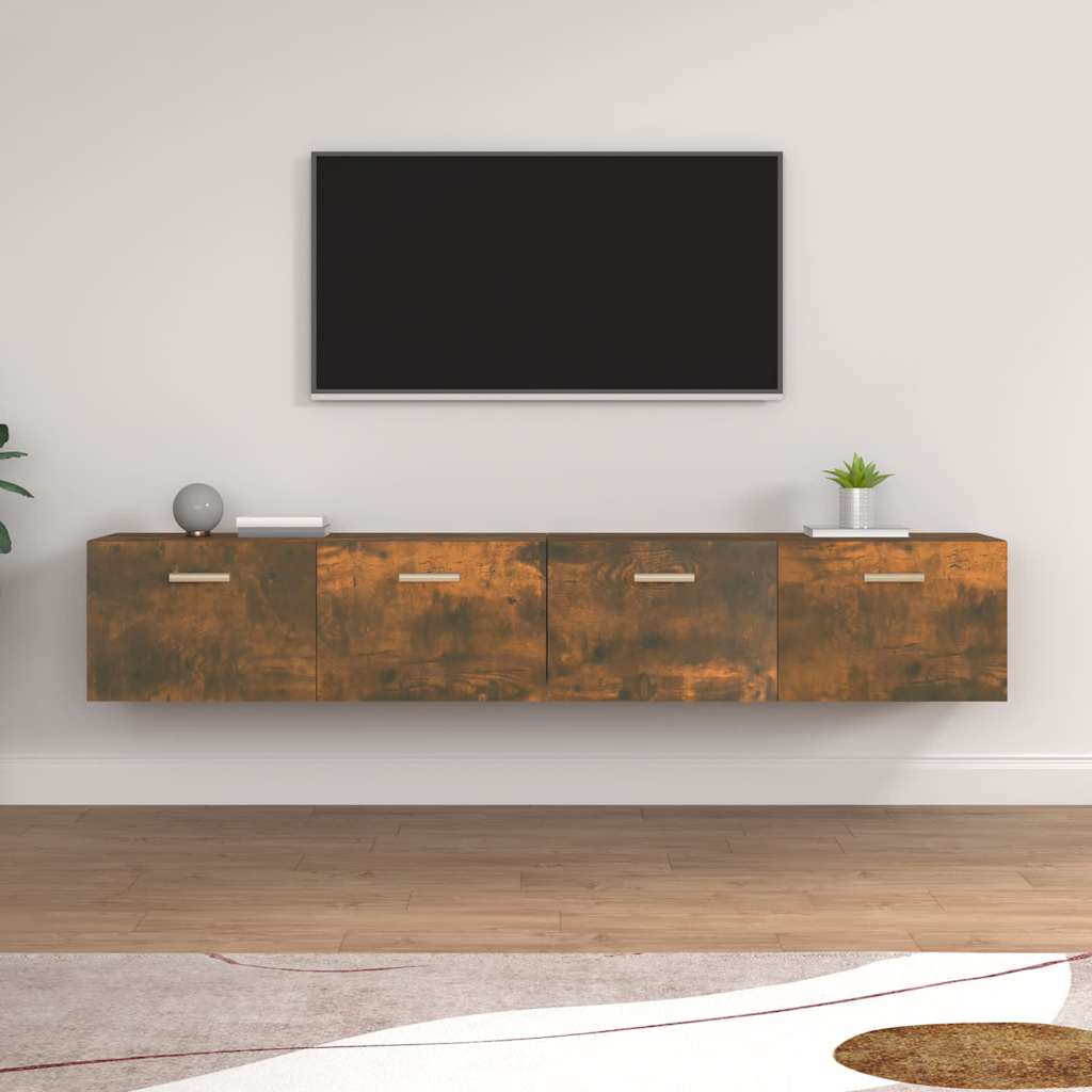 Spintelės, 2vnt., dūminio ąžuolo, 100x36,5x35cm, mediena