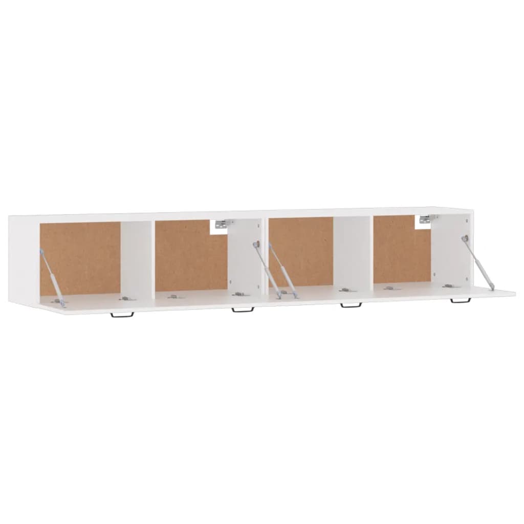 Wall cabinets, 2 pcs., white, 100x36.5x35cm, wood