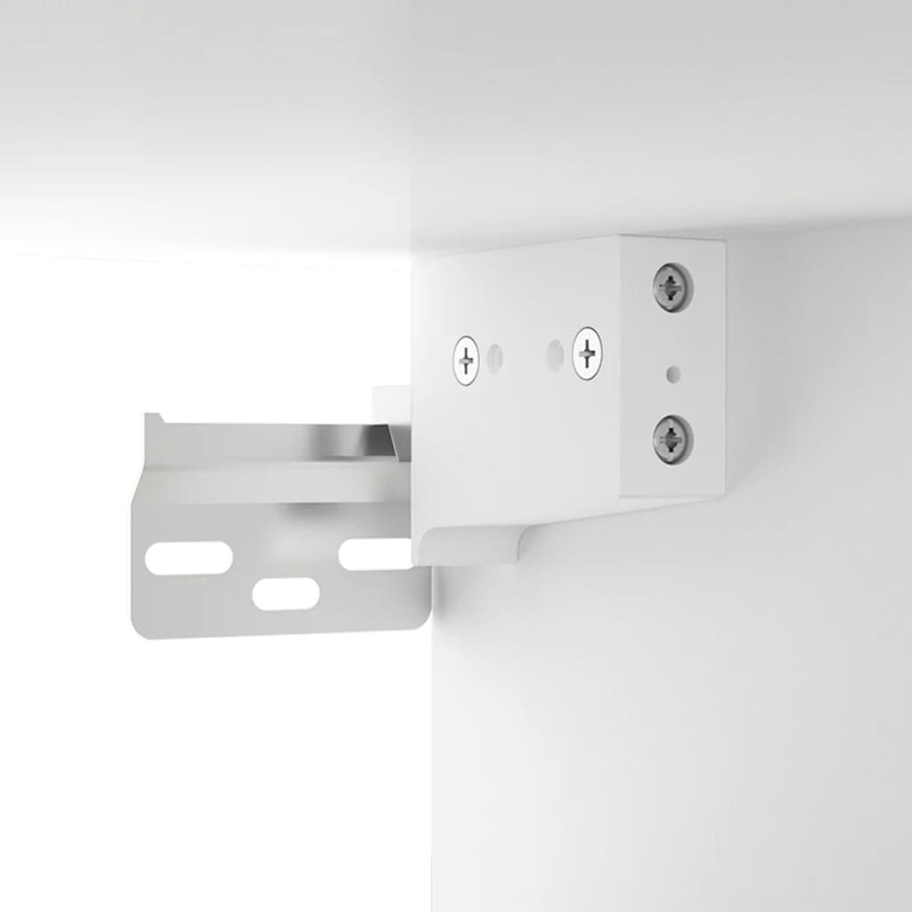 Wall cabinets, 2 pcs., white, 100x36.5x35cm, wood
