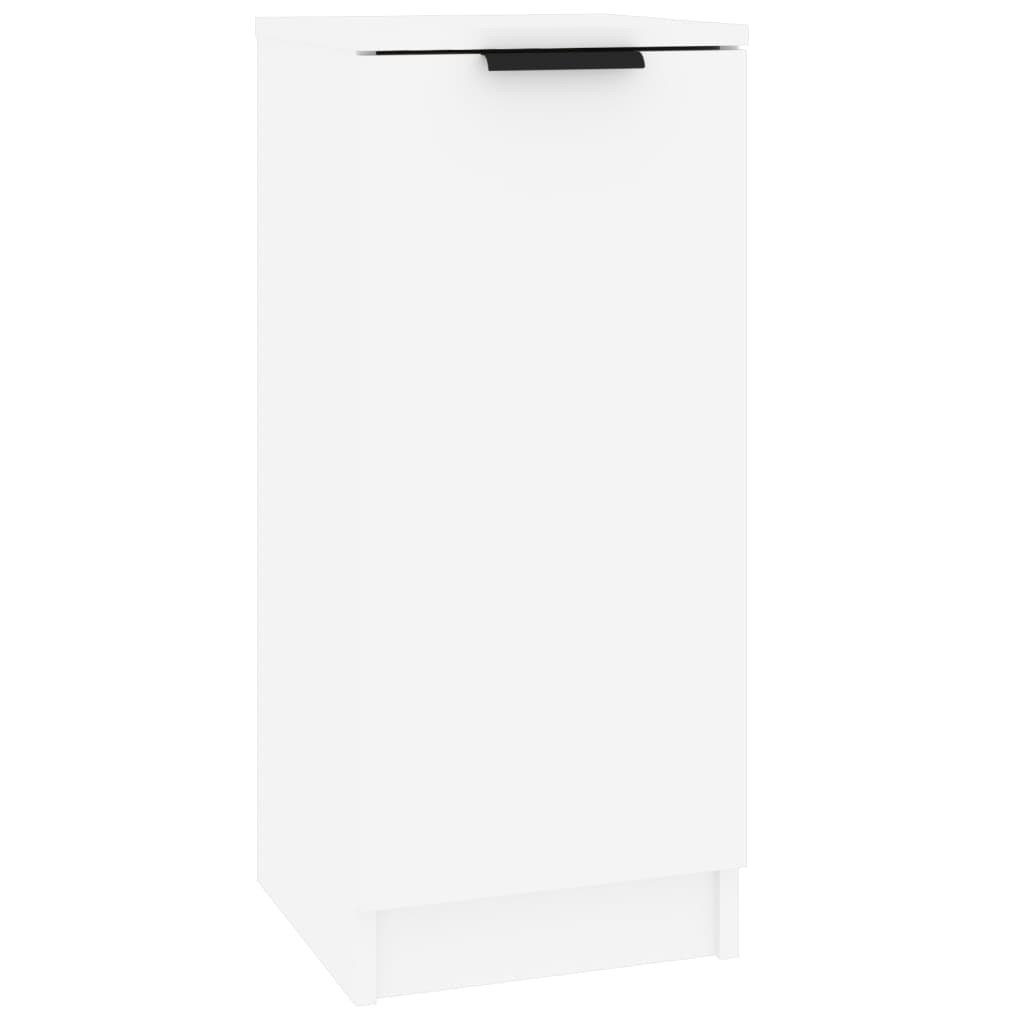 Sideboards, 3 pcs., white, engineered wood