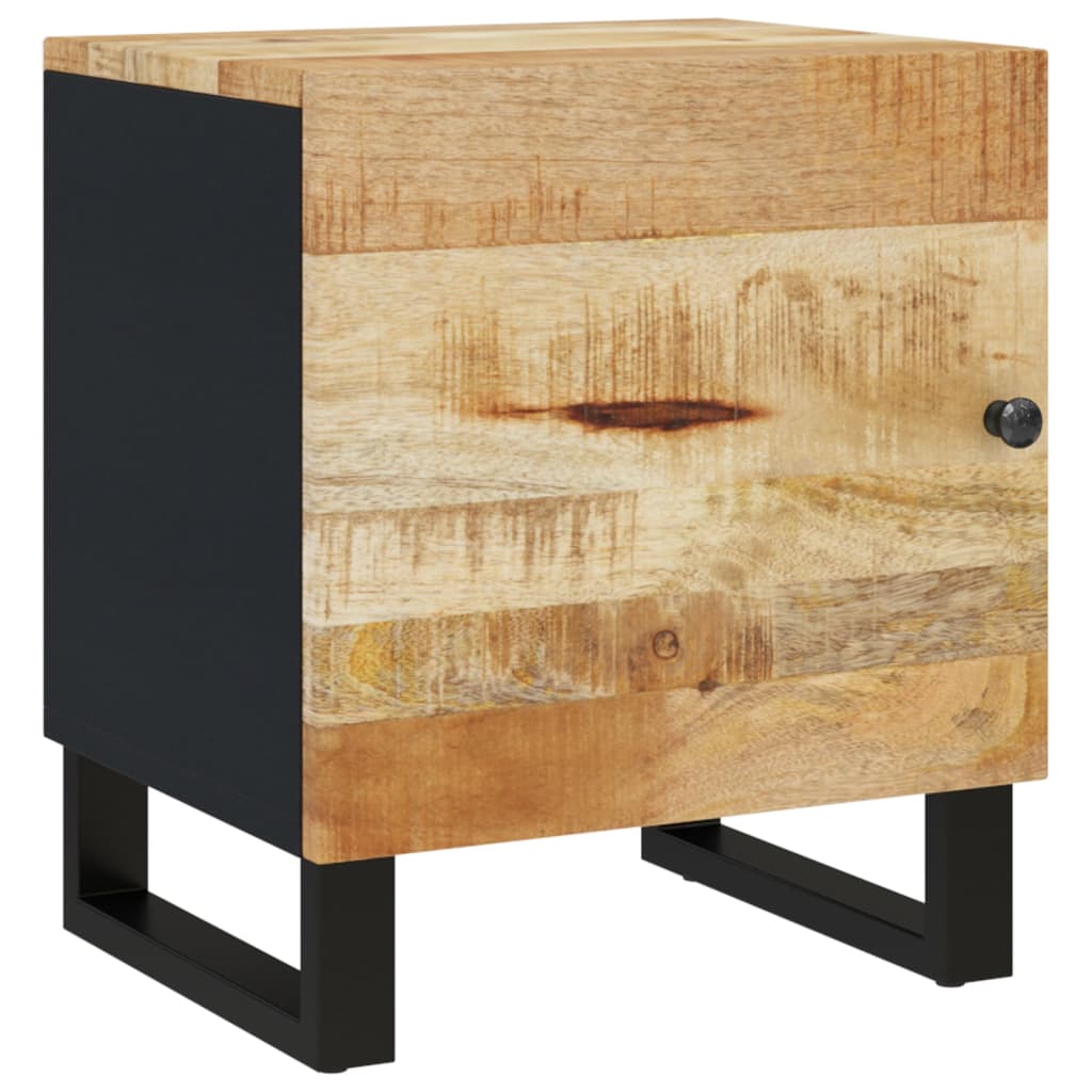 Bedside cabinets, 2 pcs., 40x33x46cm, solid mango wood