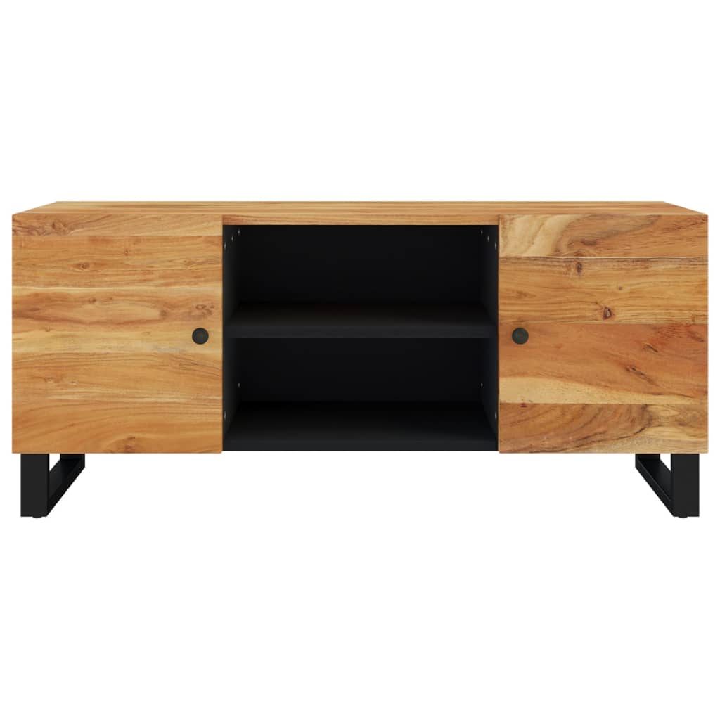 Televizoriaus spintelė, 105x33x46cm, akacijos medienos masyvas