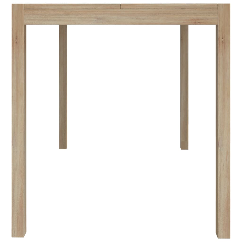 Valgomojo stalas, 110x70x75 cm, akacijos medienos masyvas